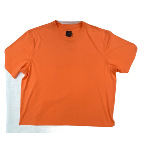 F/X Fusion Men's T-Shirt Size 2X Short Sleeve Crew Neck Pullover Orange Reg. New - Picture 3 of 12